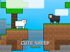 Igra Cute Sheep Skyblock online