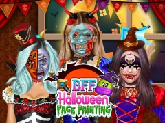 Xogo BFF Halloween Face Painting en liña
