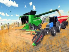 Real Village Tractor Farming Simulator 2020 — لعبة مجانية اون لاين
