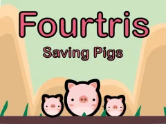 Fourtris Saving Pigs — لعبة مجانية اون لاين