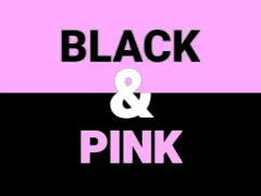 Black & Pink