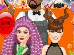 Jenner Sisters Spooky Hairstyles เกมออนไลน์