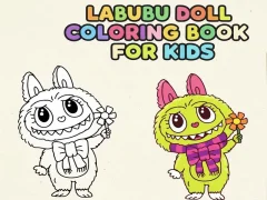 Labubu Doll Coloring Book for Kids Labubu Doll Coloring Book for Kids