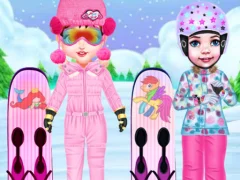 Baby Taylor Skiing Dress Up เกมออนไลน์