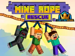 Mine Rope Rescue — bezmaksas tiešsaistes spēle