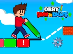 Spill Obby Draw to Escape online