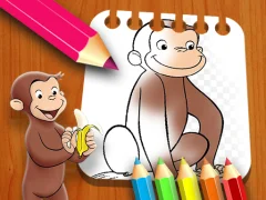 游戏Curious George Coloring Book在线