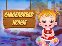 Baby Hazel Gingerbread House — joc online gratuit