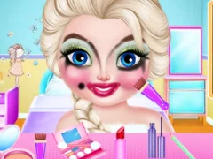 Гаме Naughty Baby Elsa's Weekend онлајн