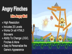 Angry Finches — لعبة مجانية اون لاين