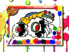 游戏Monster Truck Coloring Book在线