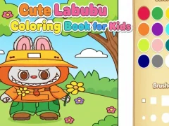 Cute Labubu Coloring Book for Kids Cute Labubu Coloring Book for Kids