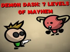 Demon Dash: 7 Levels of Mayhem — bezmaksas tiešsaistes spēle