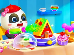 Baby Panda Kids Crafts DIY  — bezmaksas tiešsaistes spēle