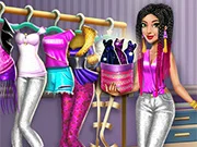 Xogo Tris Fashionista Dolly Dress Up en liña