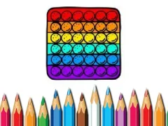 游戏Pop It Coloring Book在线