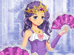 Гульня Princess Anime Dress Up онлайн