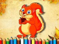 游戏Squirrel Coloring Book在线