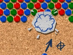 Spill Pinboard Bubble Shooter online