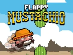 Flappy Mustachio — bezmaksas tiešsaistes spēle