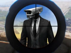 Toilet Man vs Cameraman Squid Sniper — لعبة مجانية اون لاين