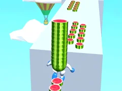 Watermelon Run 3d — لعبة مجانية اون لاين