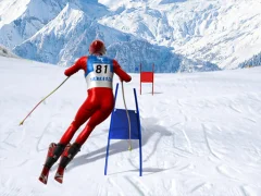 שפּיל Slalom Ski Simulator אָנליין