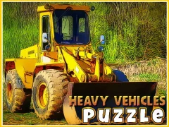 Spill Heavy Vehicles Puzzle online