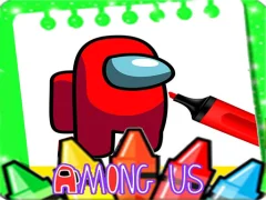 Coloring Book For Among Us  — free online game