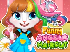 Funny Angela Haircut เกมออนไลน์