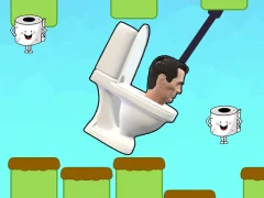 Skibidi Toilet Rope — bezmaksas tiešsaistes spēle