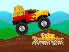Xogo Coins Transporter Monster Truck en liña
