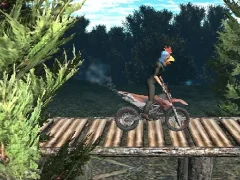 Xogo Bike Trial Xtreme Forest en liña