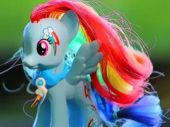 Xogo Cute Little Ponies Puzzle en liña