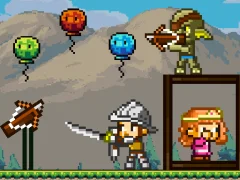 Pixel Archer Save The Princess — لعبة مجانية اون لاين