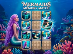 खेल Mermaids Memory Match ऑनलाइन