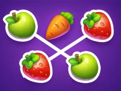 Leikur Connect Fruits á netinu