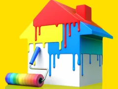 游戏House Paint Puzzle在线