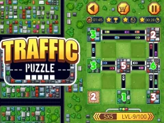 Xogo Traffic puzzle  en liña