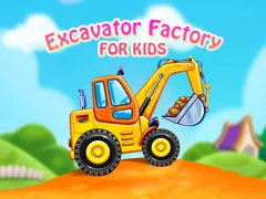 Trò chơi Excavator Factory For Kids trực tuyến