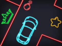 Neon Car Puzzle — لعبة مجانية اون لاين
