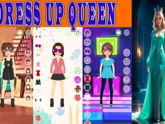 Xogo Dress Up Queen en liña