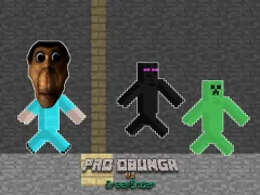 Pro Obunga vs CreepEnder — bezmaksas tiešsaistes spēle