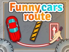 Funny Cars Route — bezmaksas tiešsaistes spēle