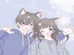 Xogo Cute Anime Couple en liña