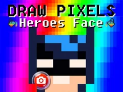 Draw Pixels Heroes Face — ücretsiz çevrimiçi oyun