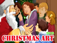 Spel Christmas Art 2019 på nätet