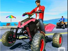 Xogo Quad Bike Traffic Racing Mania en liña