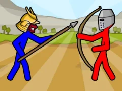 Jwèt Stickman Kingdom Clash sou entènèt