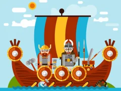 Spartan And Viking Warriors Memory — لعبة مجانية اون لاين